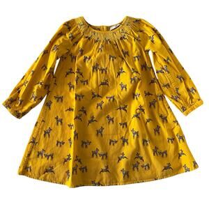 M&S Corduroy Deer Dress